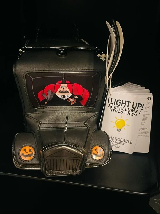 NWT NBC Mayor Car Loungefly Crossbody - Picture 3 of 5